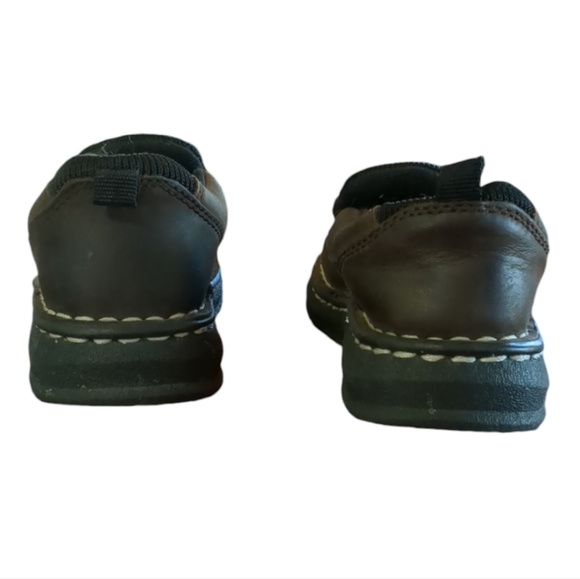 CHEROKEE Brown Slip On Dress Shoes Toddler Size 8 - Picture 5 of 6